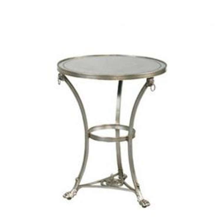 Столик Gramercy Home SILVER CAFE TABLE