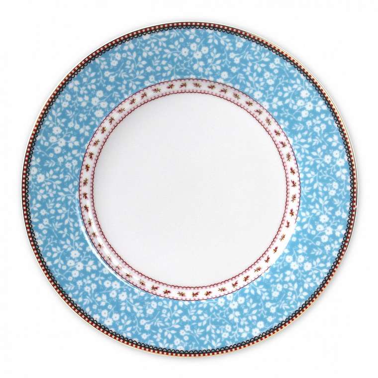 Набор из 2-х тарелок Pip Studio Floral Blue