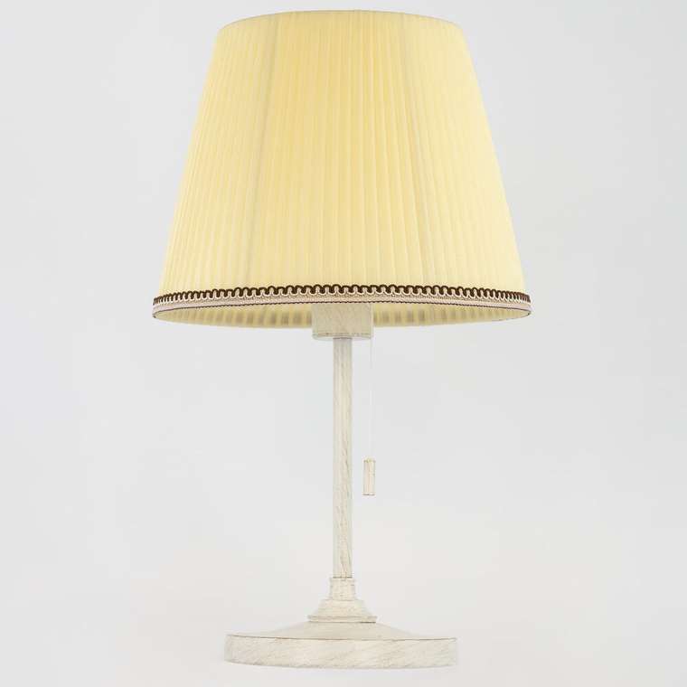 Citilux Линц CL402723 Настольная лампа патина с кремовым абажуром