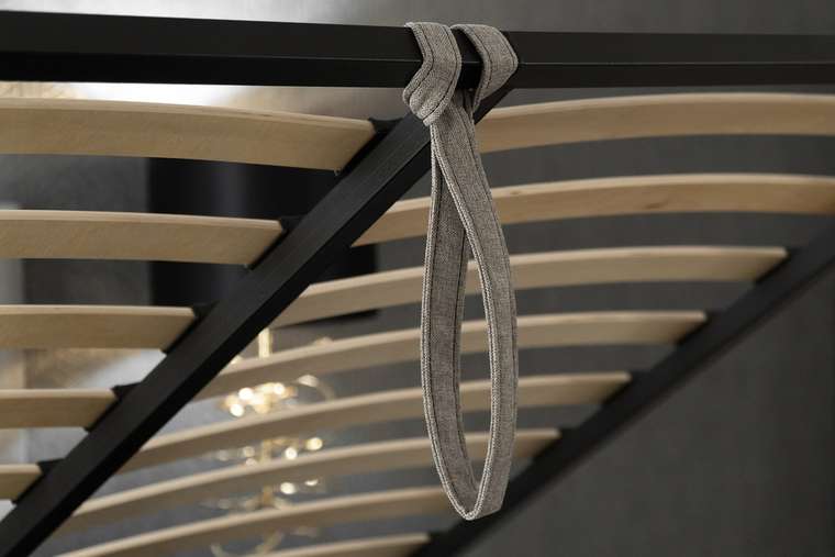 Кровать с подъёмным механизмом Риальто 180х200 светло-серого цвета