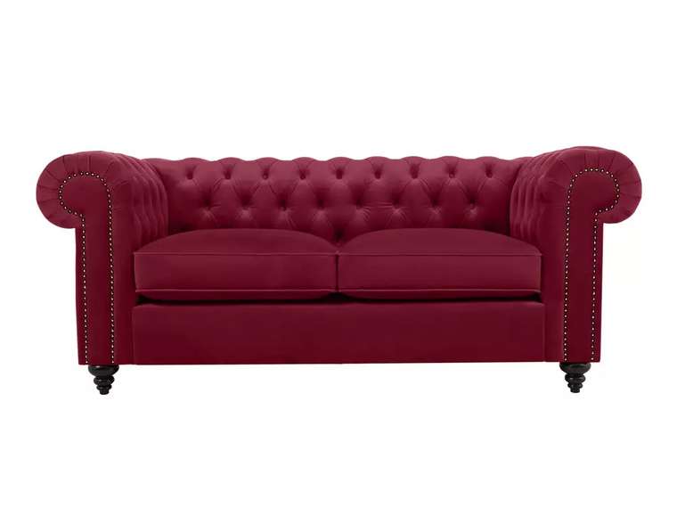 Диван Chester Classic бордового цвета