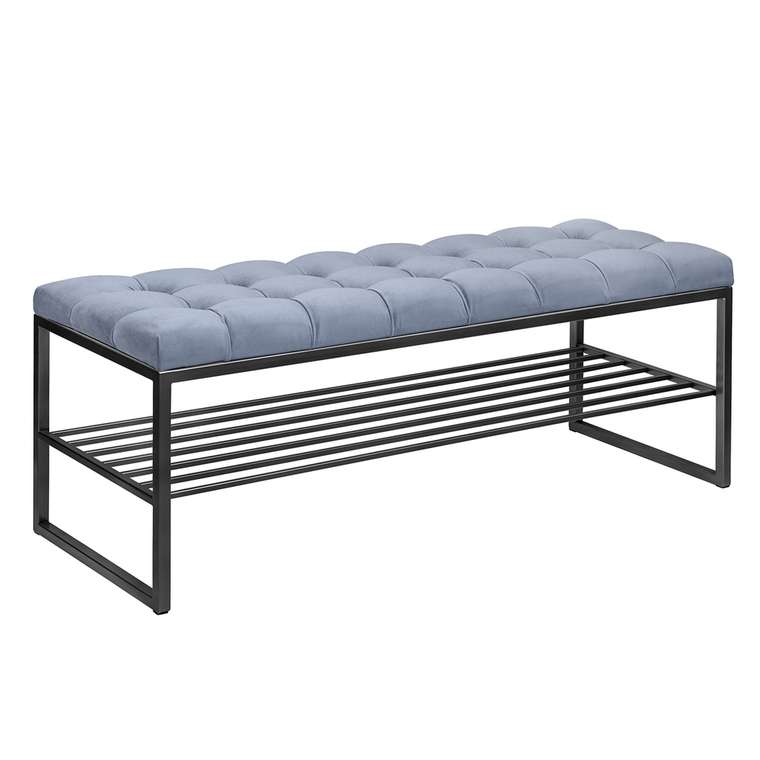 Банкетка Ruby сине-черного цвета