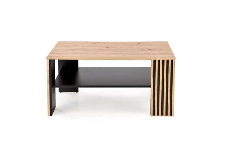 Стол журнальный Halmar FEMINA (дуб артизан/черный)