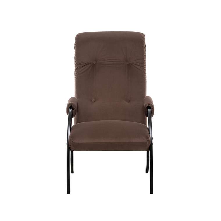 Кресло для отдыха Модель 61 коричневого цвета