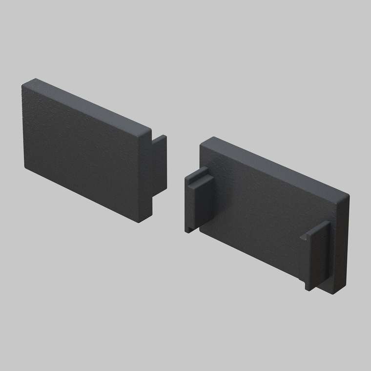 Комплектующие для накладной трековой системы Technical TRA172EC-11B Accessories for tracks Basity Магнитная трековая система 15мм BASITY