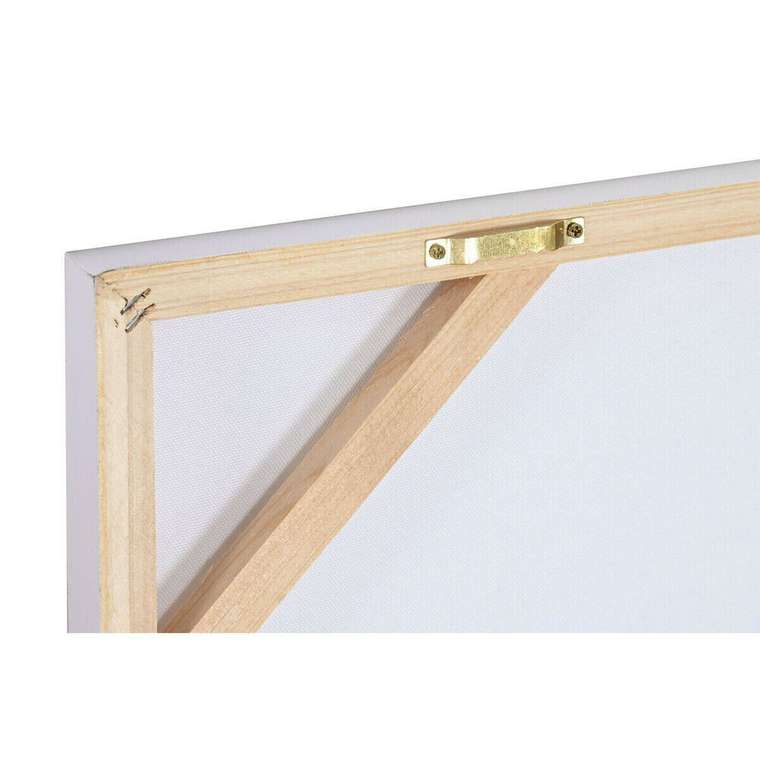 Картина Бежевый Розовый Полотно Деревянный MDF Лошадь Shabby Chic 80 x 2,5 x 60 cm (2 штук)