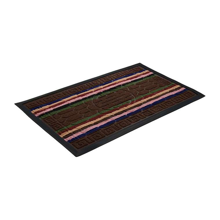 Придверный коврик Comfort 45х75 коричневого цвета