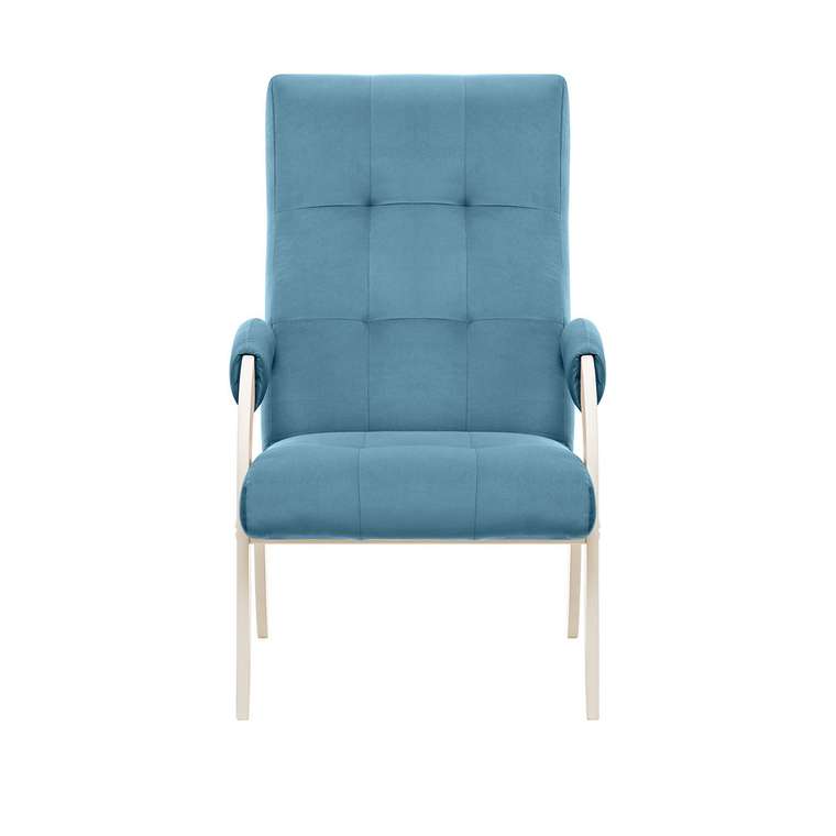 Кресло Спринг голубого цвета