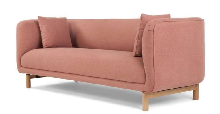 Трехместный диван Tribeca розовый