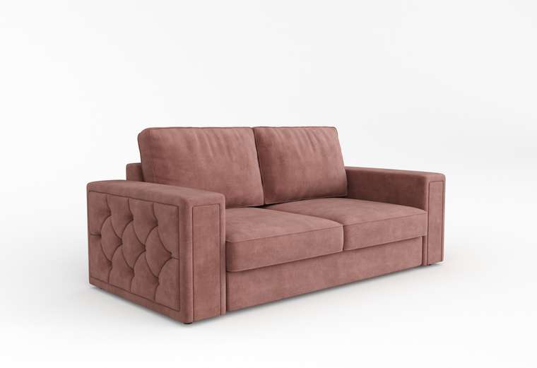 Диван-кровать Вивьен розового цвета