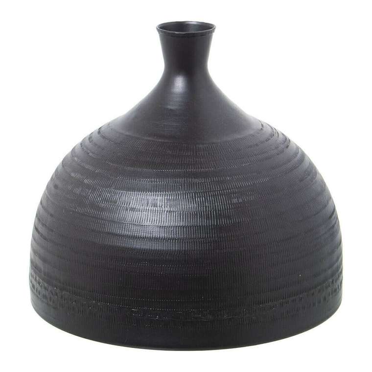 Ваза Чёрный Металл 27 x 27 x 25 cm