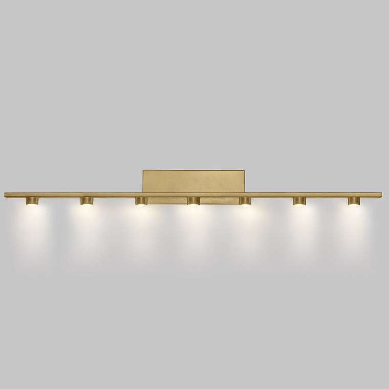 Светильник картинный LED 7*3W 4200K  Матовое золото 220V IP20 L=840 мм IL.0040.0050-7 SGD