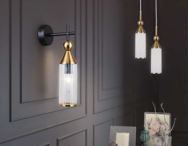 Бра Heigh Light LH55260 (стекло, цвет прозрачный)