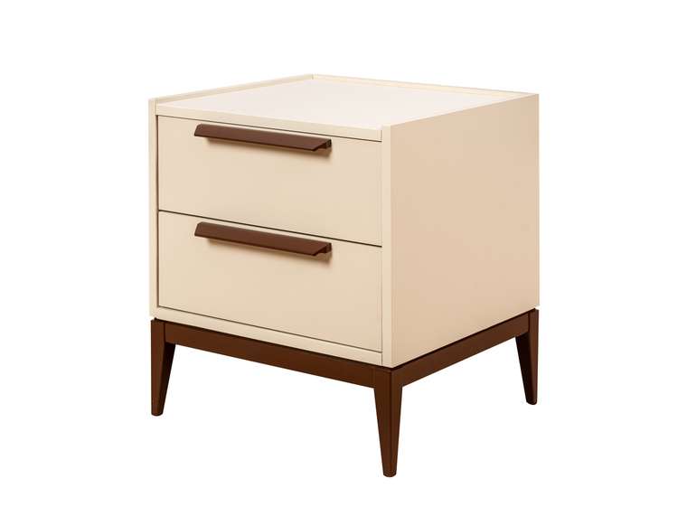 Прикроватная тумба Maranta кремового цвета