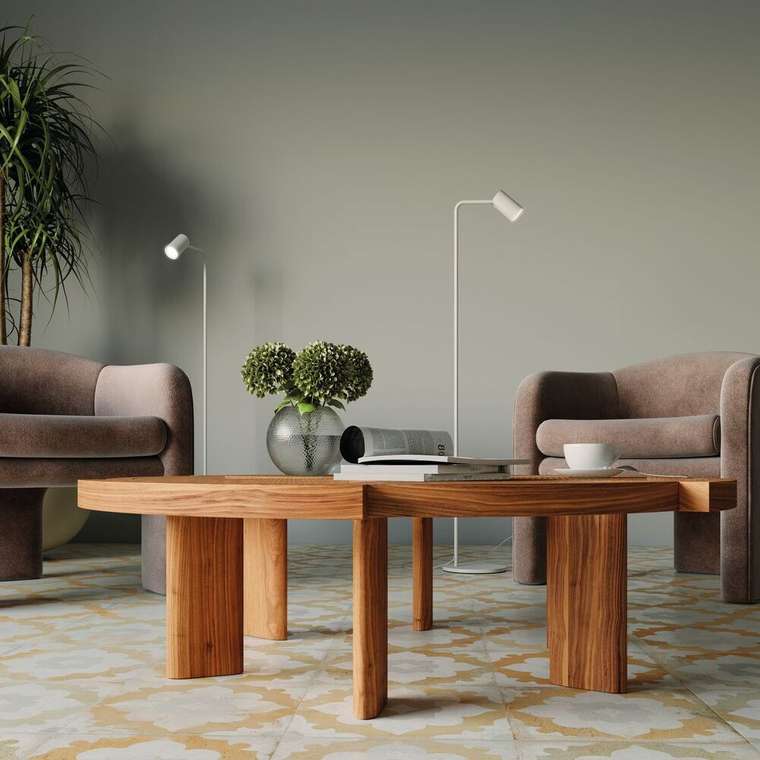 Торшер Sal 7522 (алюминий, цвет белый)