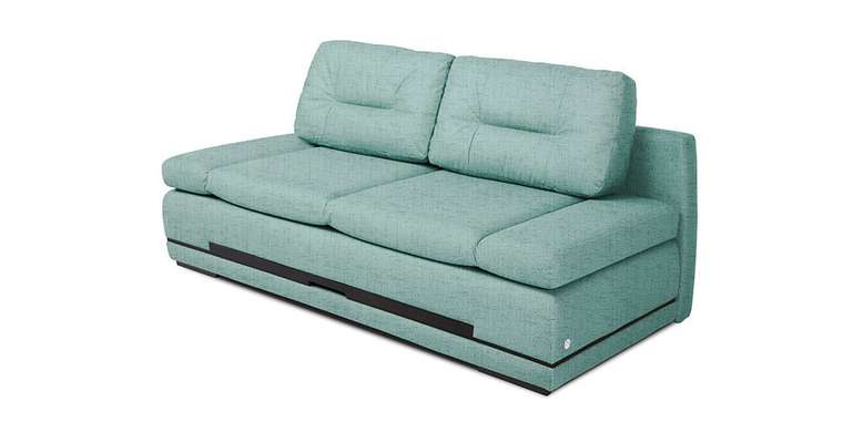 Прямой диван-кровать Дива Концепт бирюзового цвета