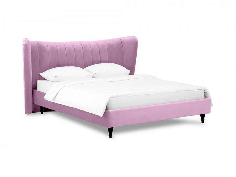 Кровать Queen Agata L 160х200 лилового цвета