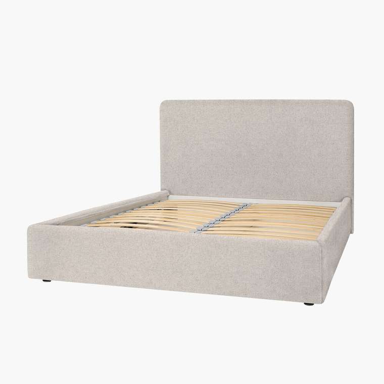 Кровать Cozy 160х200 бежево цвета с подъёмным механизмом