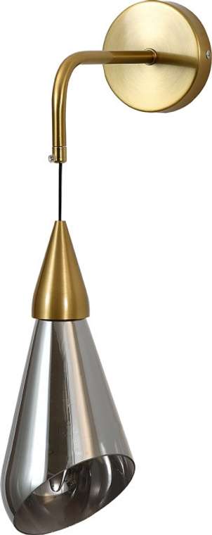 Настенный светильник квадратный 500 лм (11049/1W Gold) Indigo Riflesso V000109L