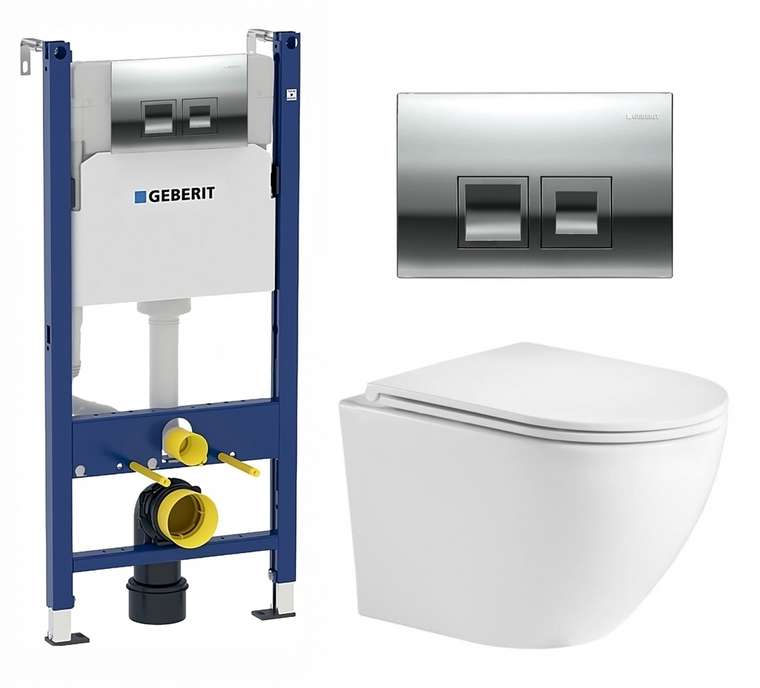 Комплект 3 в 1 инсталляция Duofix
