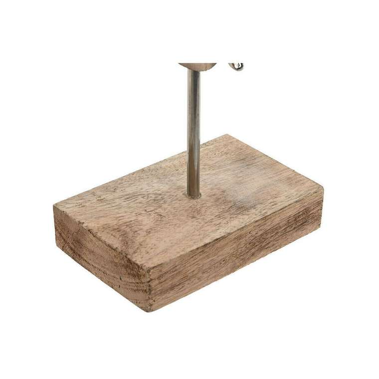Декоративная фигура Коричневый Серебристый Натуральный 23 x 9 x 74 cm