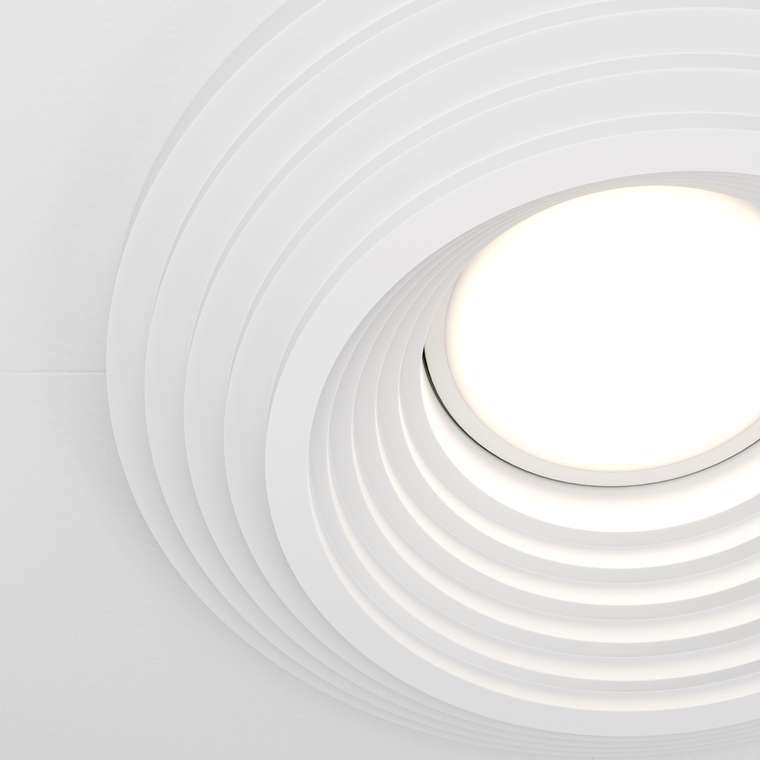 Встраиваемый светильник Technical DL004-1-01-W-1 Gyps Modern Downlight