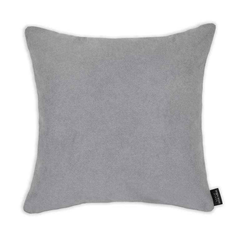 Декоративная подушка Antonio grey серого цвета