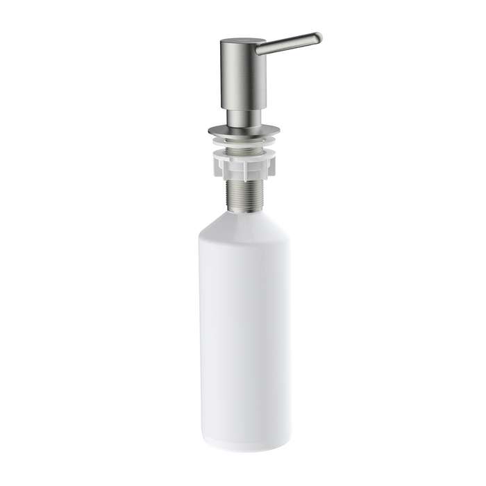 Дозатор IDDIS Kitchen Line бело-серого цвета