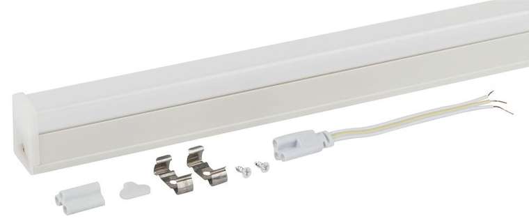 Линейный светильник комплект с сетевым шнуром Эра LLED-04-0-40K-108