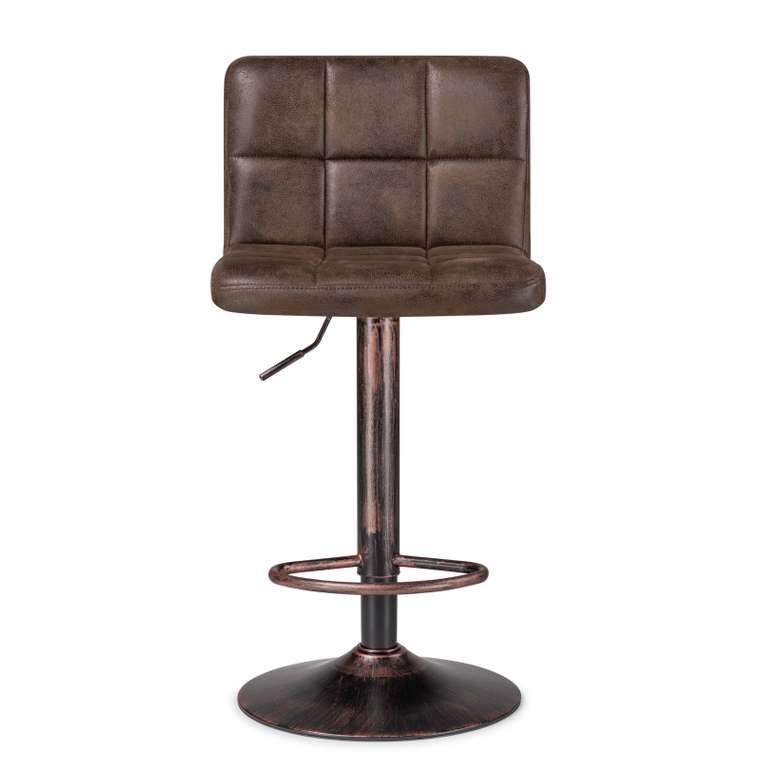 Барный стул Paskal vintage brown коричневого цвета