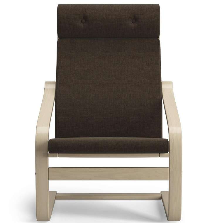 Кресло Бамбл коричневого цвета