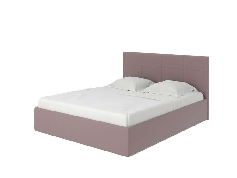 Кровать Alba 180х190 фиолетового цвета с подъемным механизмом