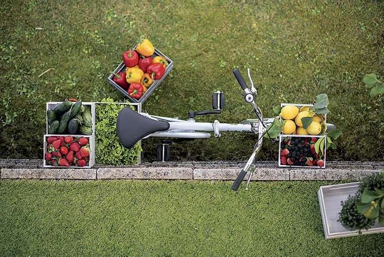 Набор из трех ящиков Tidy Store светло-серого цвета