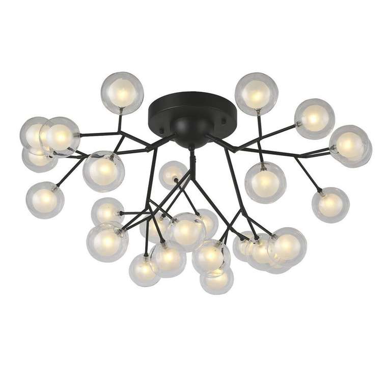 потолочная люстра Ligamentum металл, стекло 27*G4LED*3W, 4423LM, 3000K, included