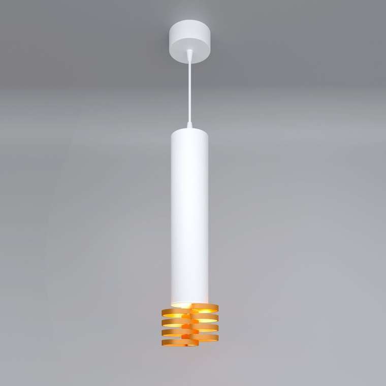 Подвесной светильник DLN103 GU10 белый/золото DLN102/DLN103