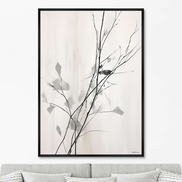 Репродукция картины Branches in the autumn, No 2, 2024г.
