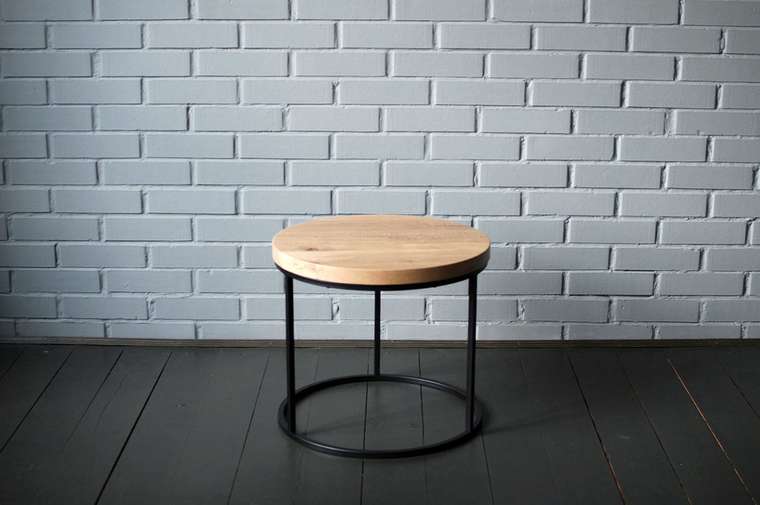 Кофейный стол O-Table черно-бежевого цвета
