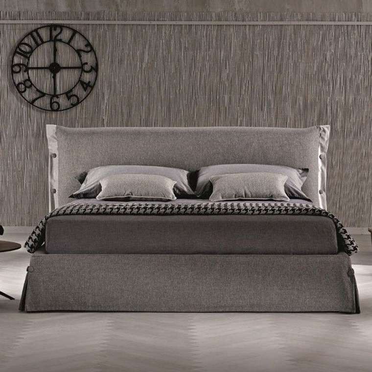 Кровать Alba 200х200 бежевого цвета
