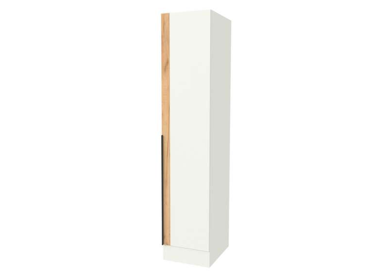 Шкаф с лифтом и брючницей Азарт Ш550.2 светло-серого цвета правый