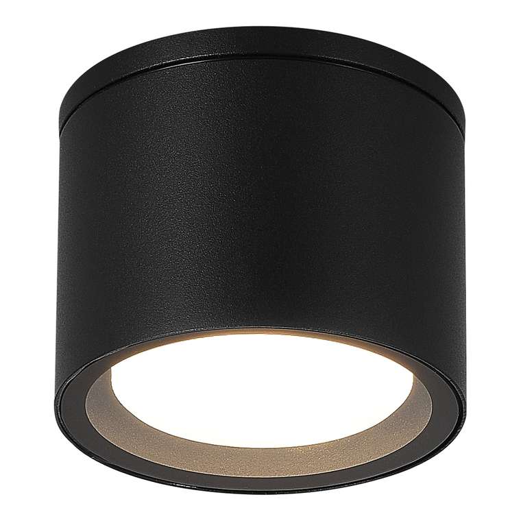 Светильник уличный потолочный ST-Luce черный/белый GX53 1*9W - TUBO