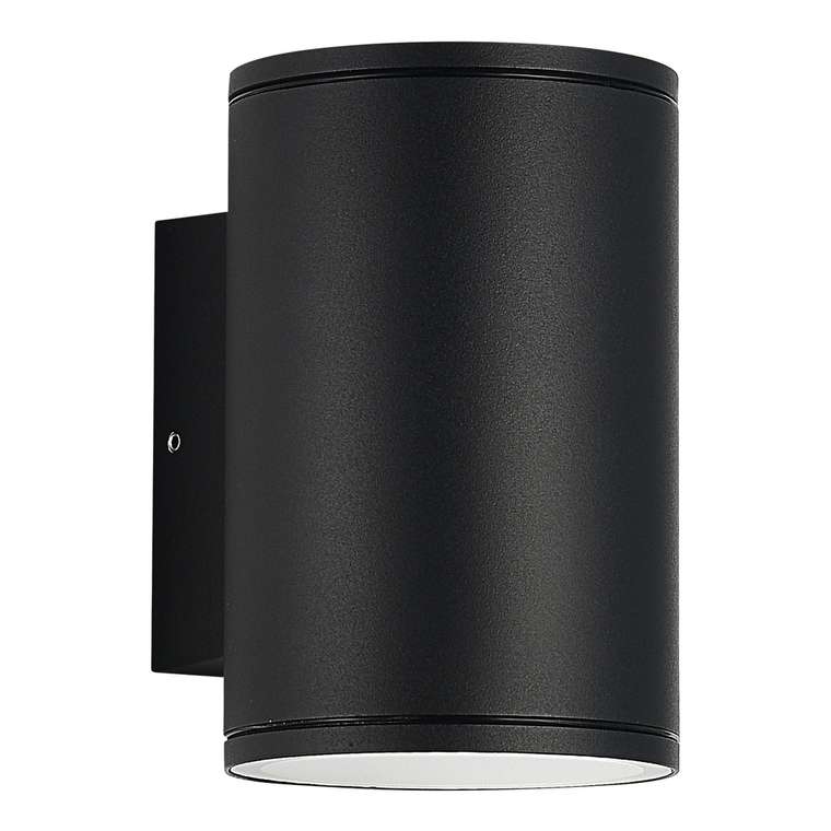 Светильник уличный настенный ST-Luce черный GX53 2*9W TUBO