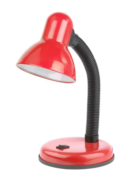 Настольная лампа N-211 Б0035057 (металл, цвет красный)