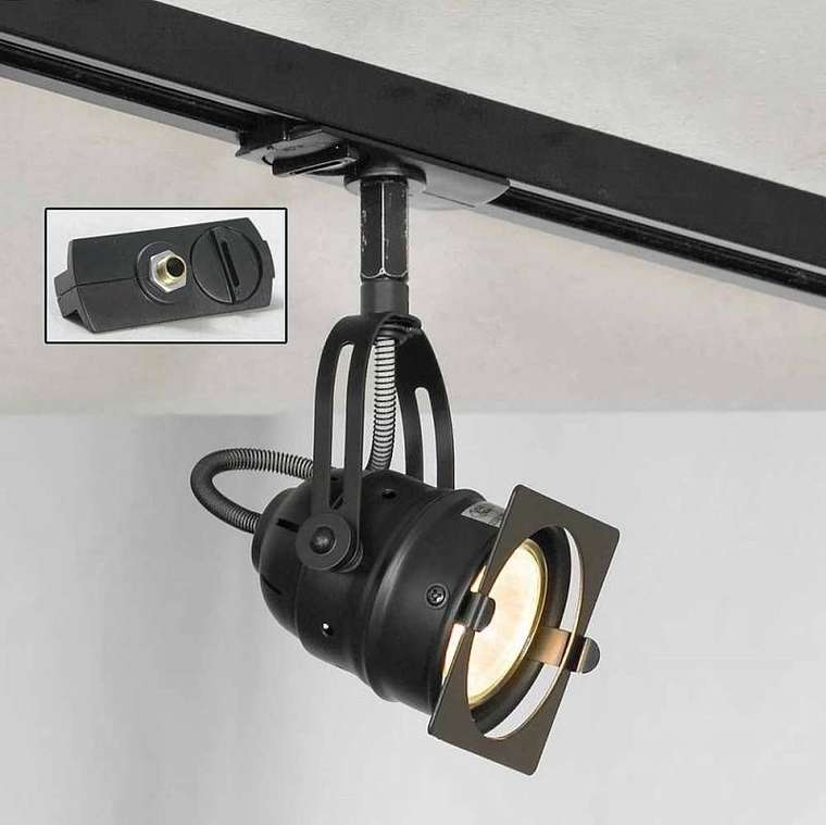 Трековый светильник однофазный 220V Lights Lussole Loft Denver LSP-9118-TAB