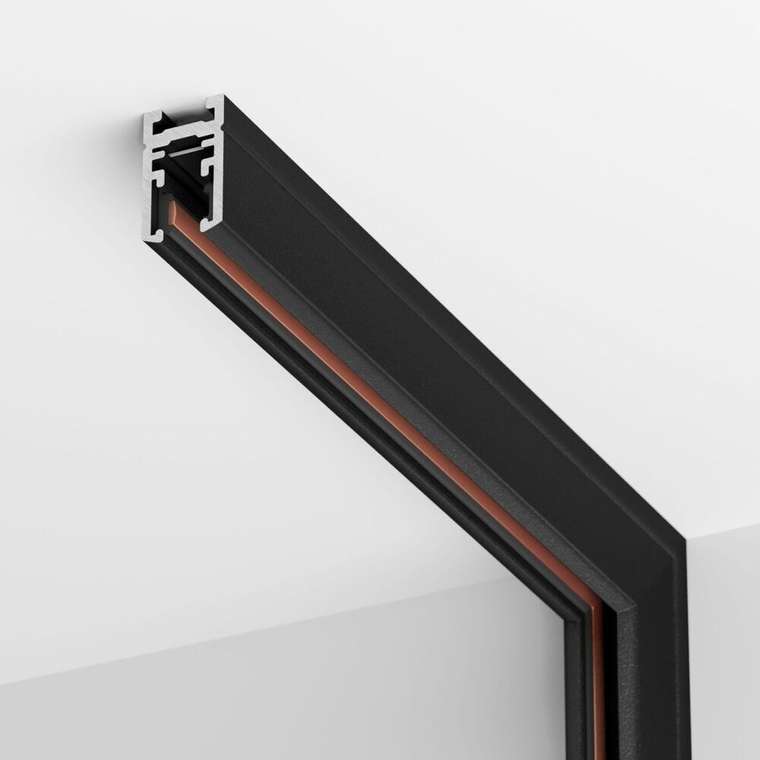 Трек Arlight MAG-MICROCOSM-TRACK-1115-1000 (BK) (IP20 Металл) 052153