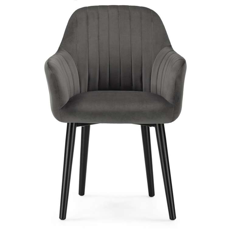 Обеденный стул Бри серого цвета