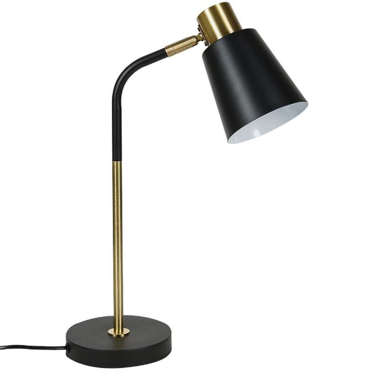 Настольная лампа UML-B700 E27 BLACK (металл, цвет черный)