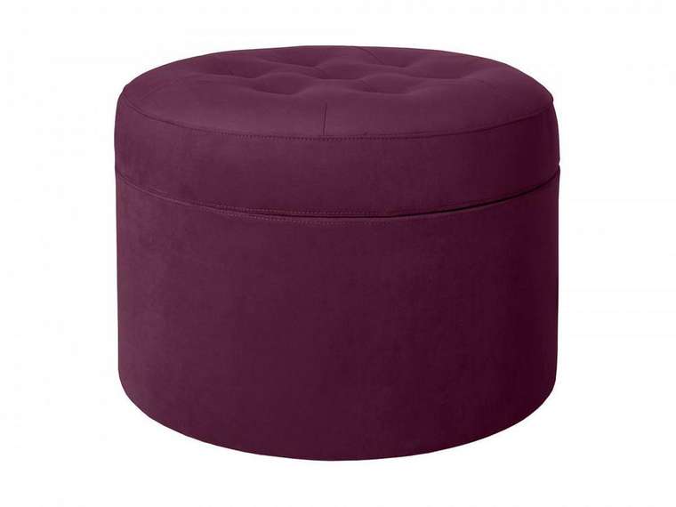 Пуф Barrel пурпурного цвета