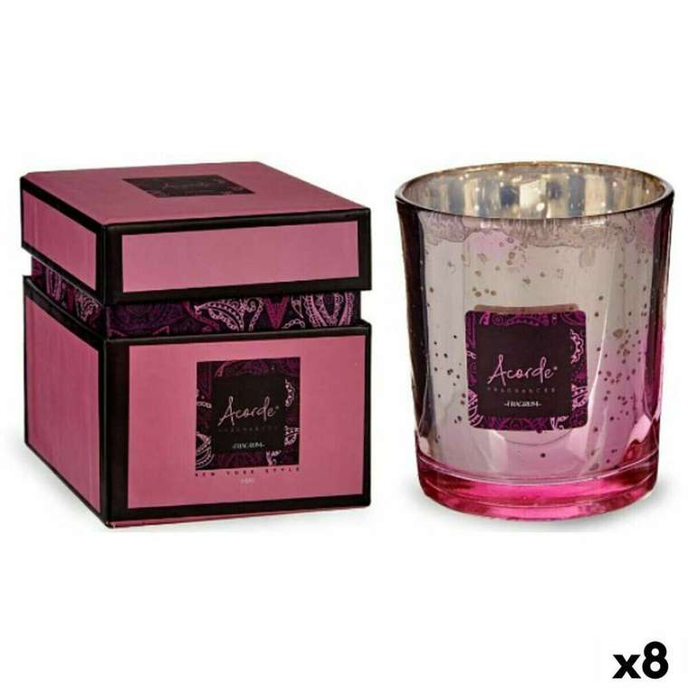Ароматизированная свеча Acorde 7OZ-CREAM&STRAW Клубника Крем 200 ml (8 штук)