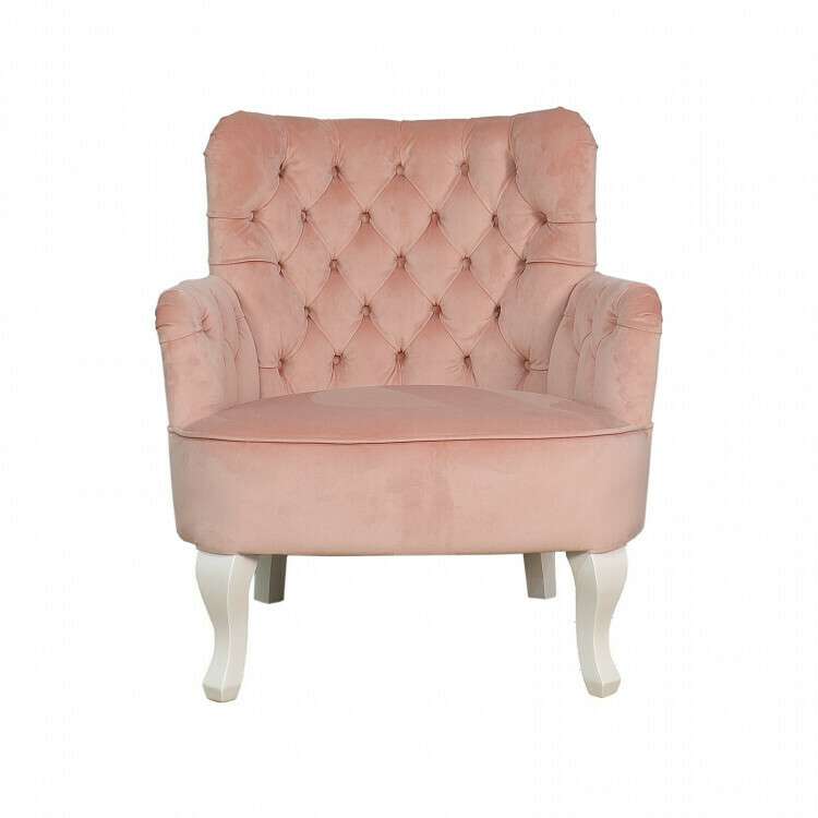 Кресло Batty розового цвета
