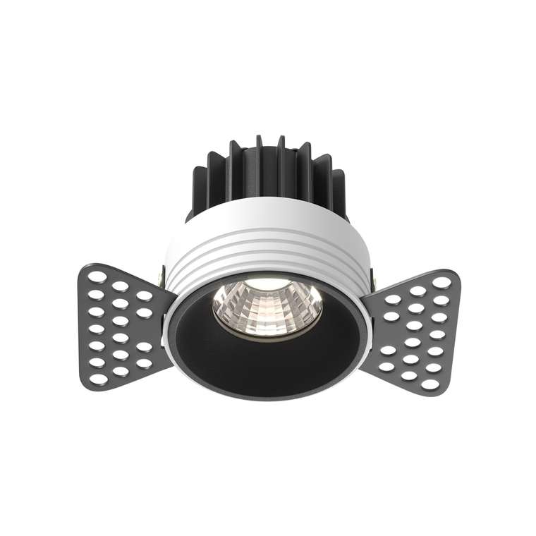 Встраиваемый светильник Technical DL058-7W4K-TRS-B Round Downlight